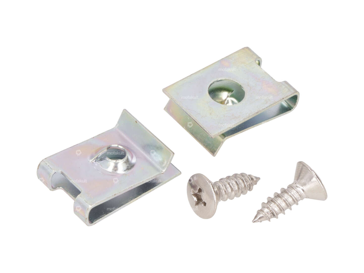 swiing® revival screw set footboard Inox | Pony GTX & GTA 503, GTX 521 Carousel Image 1