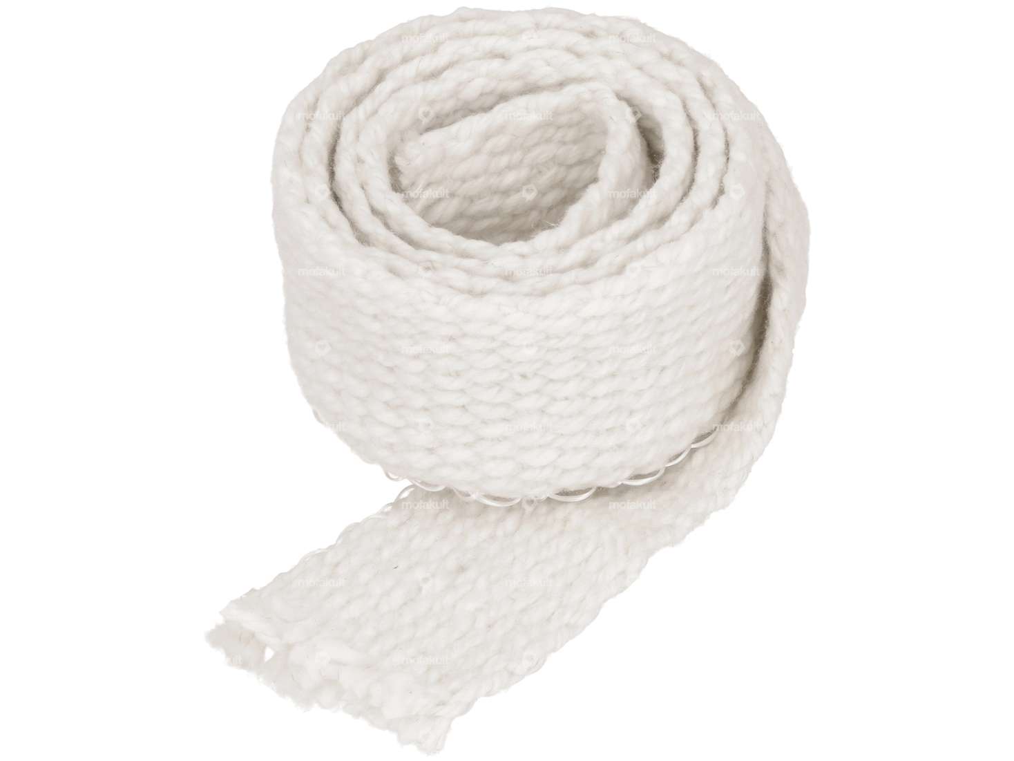 Nastro sigillante VITCAS 50 x 3 mm in fibra di vetro bianco (al metro) Carousel Image 1