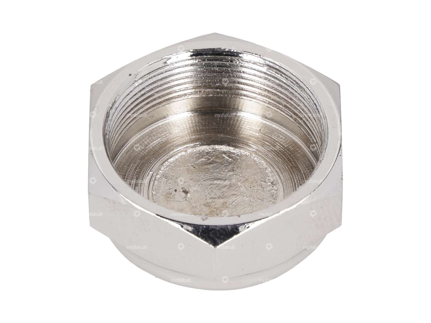 Dado forcella M26x1 chiuso medio alto cromo | Hercules Prima, Optima Carousel Image 2