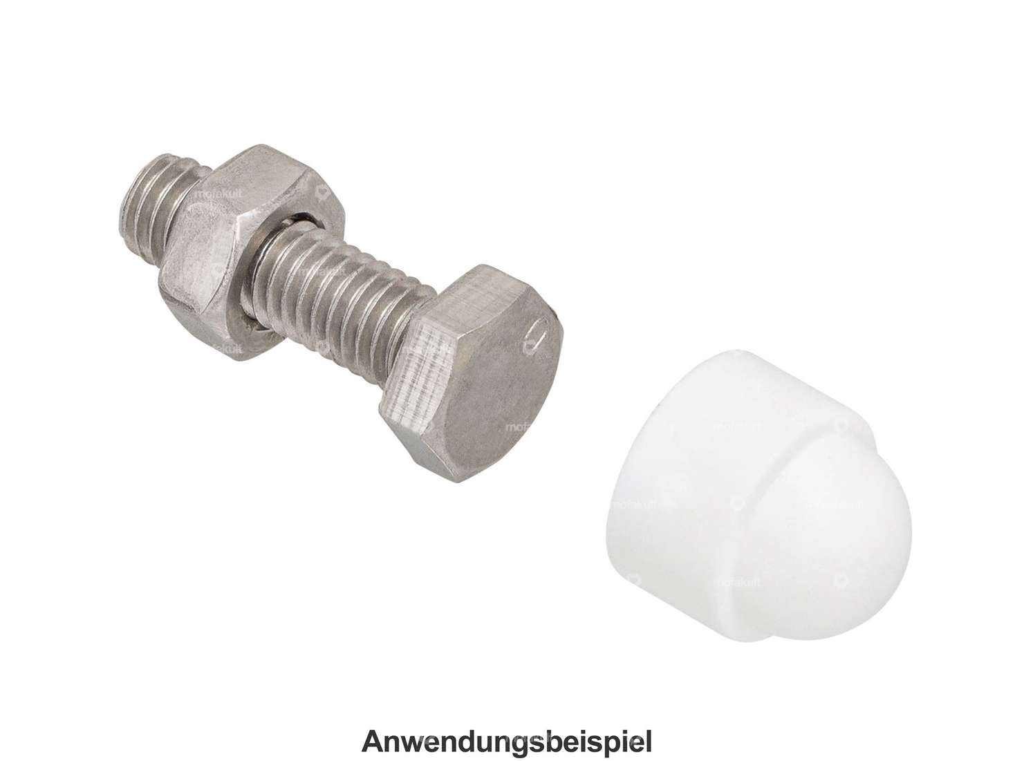 Cache six pans extérieur M10 blanc Carousel Image 3