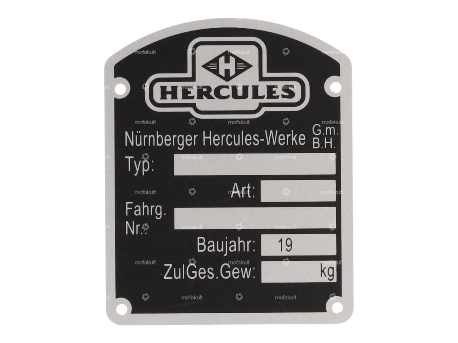 Targa tipo grande | Ercole Carousel Image 1