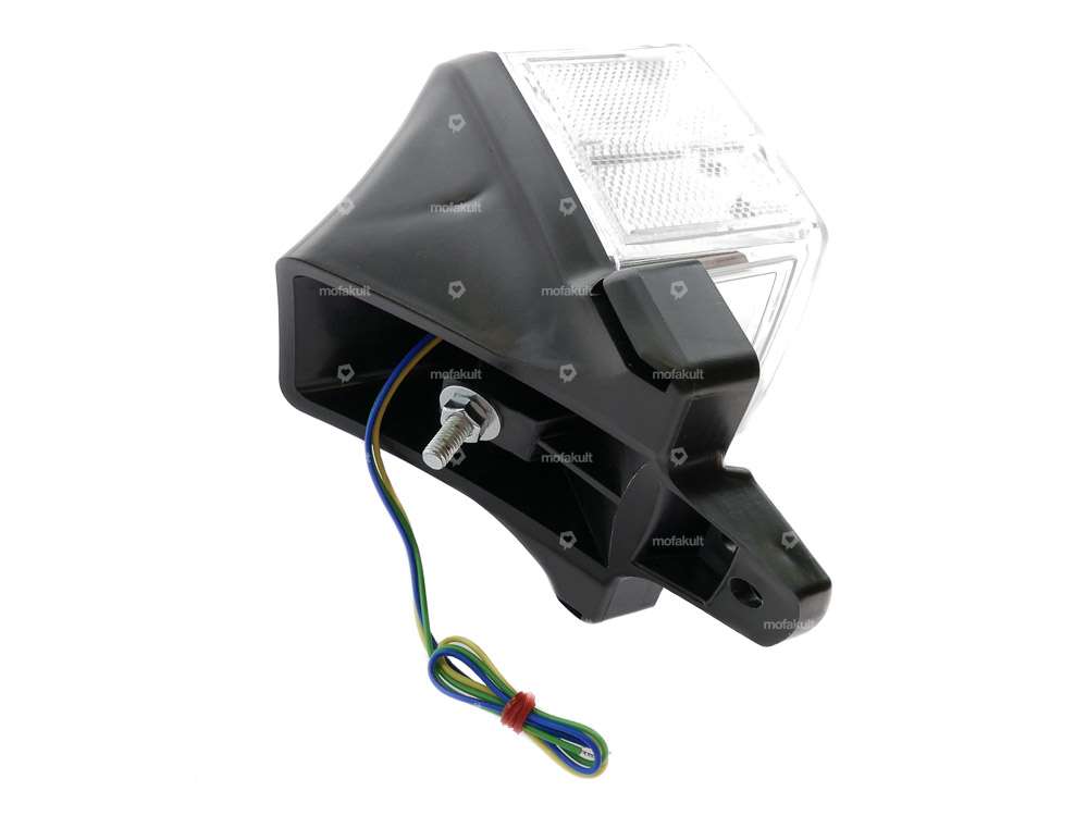 Rear light LED with reflector white | Tomos A3/A35 Carousel Image 4