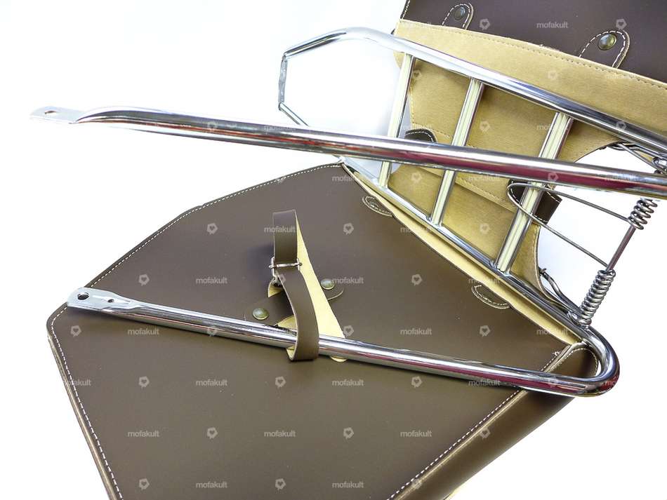 Borsa per bagagli Classic cognac Carousel Image 4