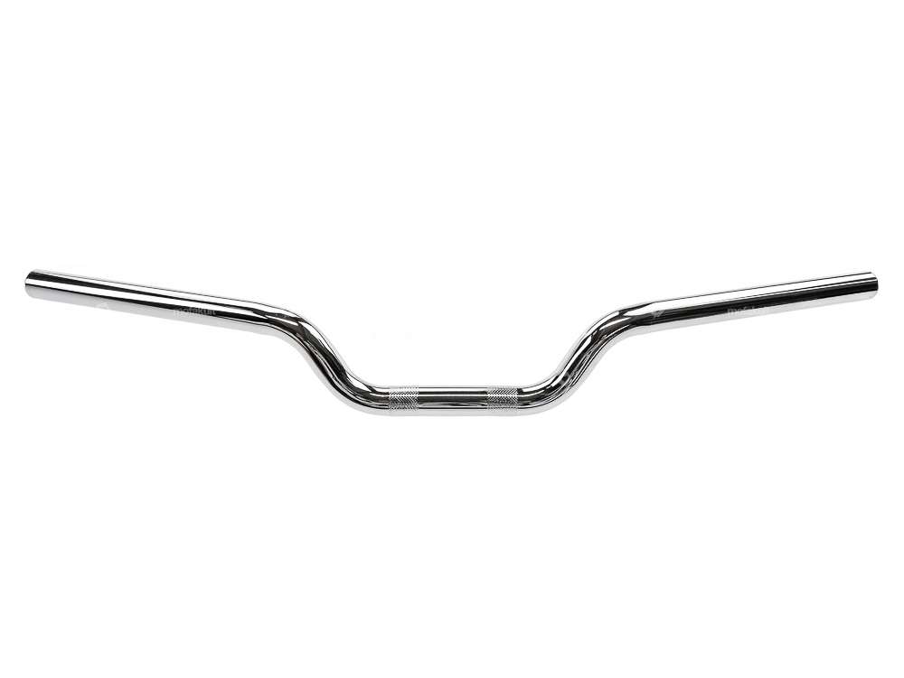 Handlebar fork plate 9 cm chrome Carousel Image 1
