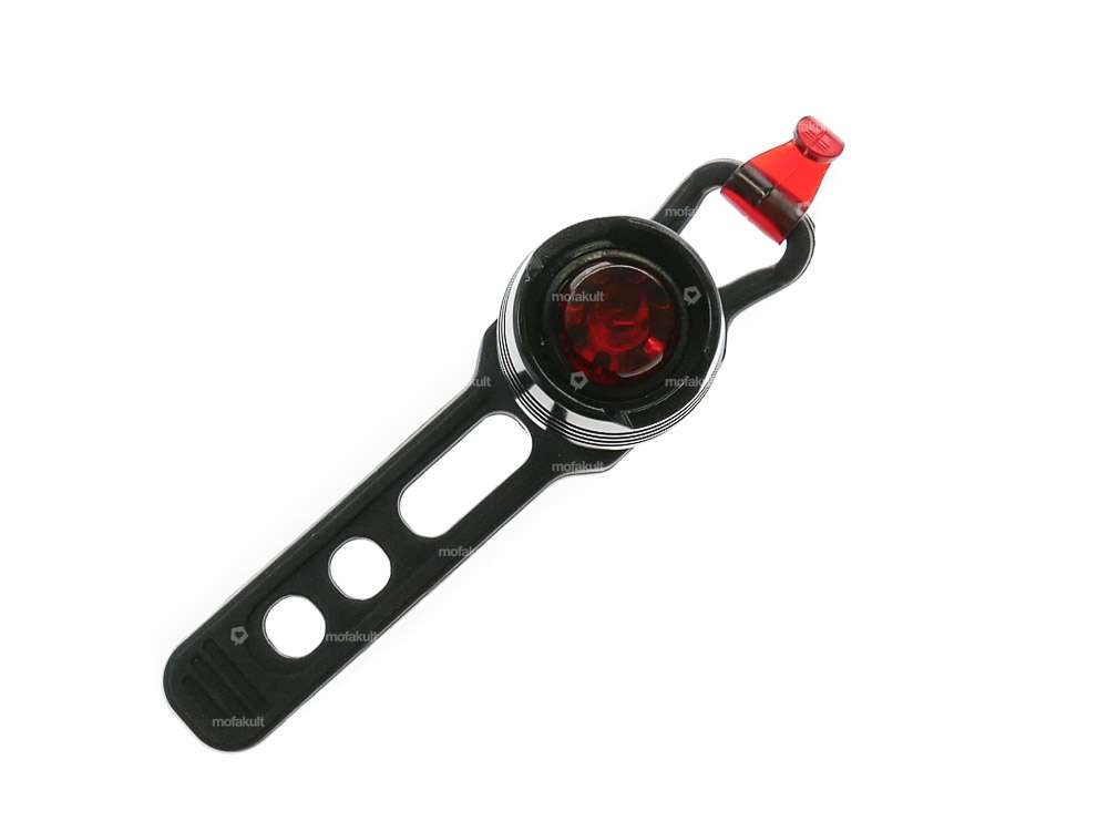 WAG LED Rücklicht «Knopf» schwarz (rotes Licht) Carousel Image 5