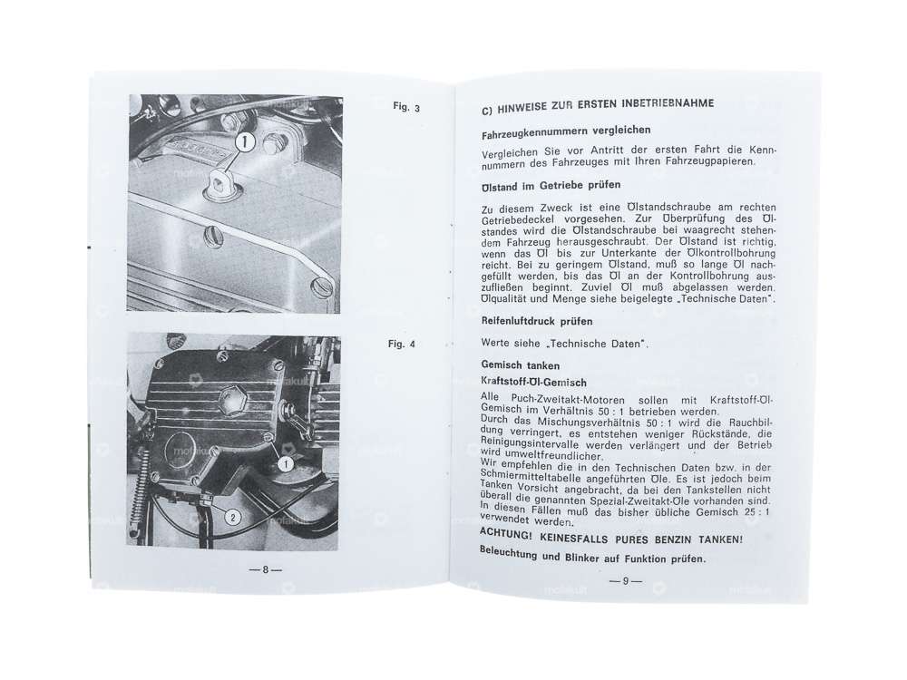 Istruzioni per l'uso | Puch X30 Sport NS/NL Carousel Image 3