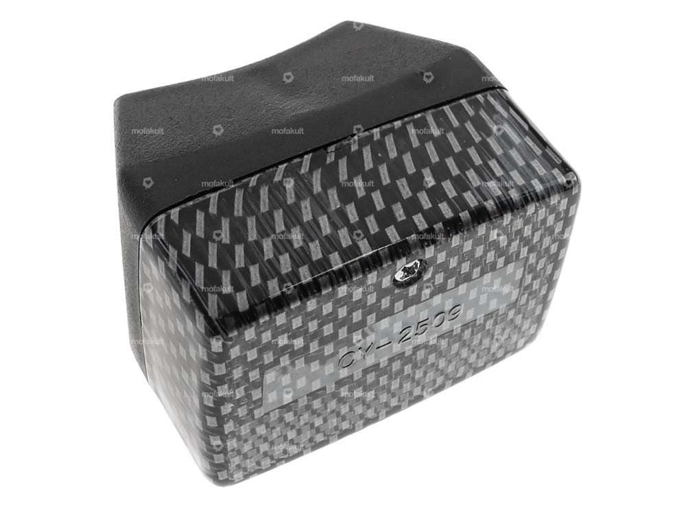 Rear light black - carbon Carousel Image 1