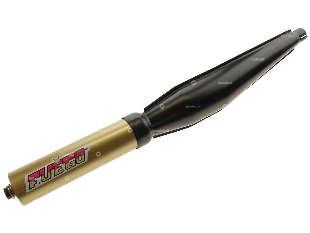 Jamarcol Fuego Endtopf 28 mm schwarz / gold Carousel Image 1