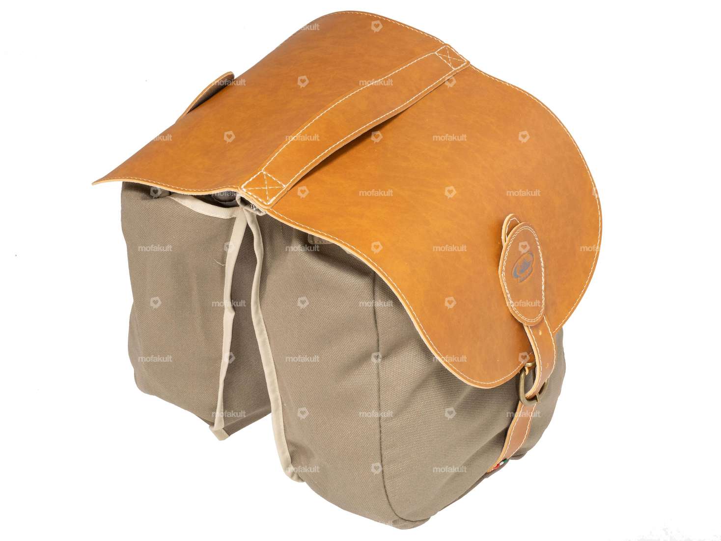 Gepäcktasche Oldschool cognac Carousel Image 1