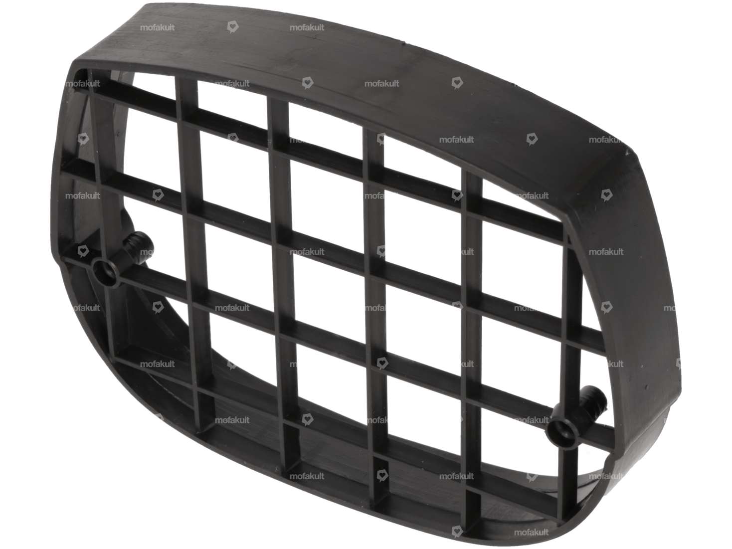 Lamp grille headlight angular black | Piaggio Ciao Carousel Image 1