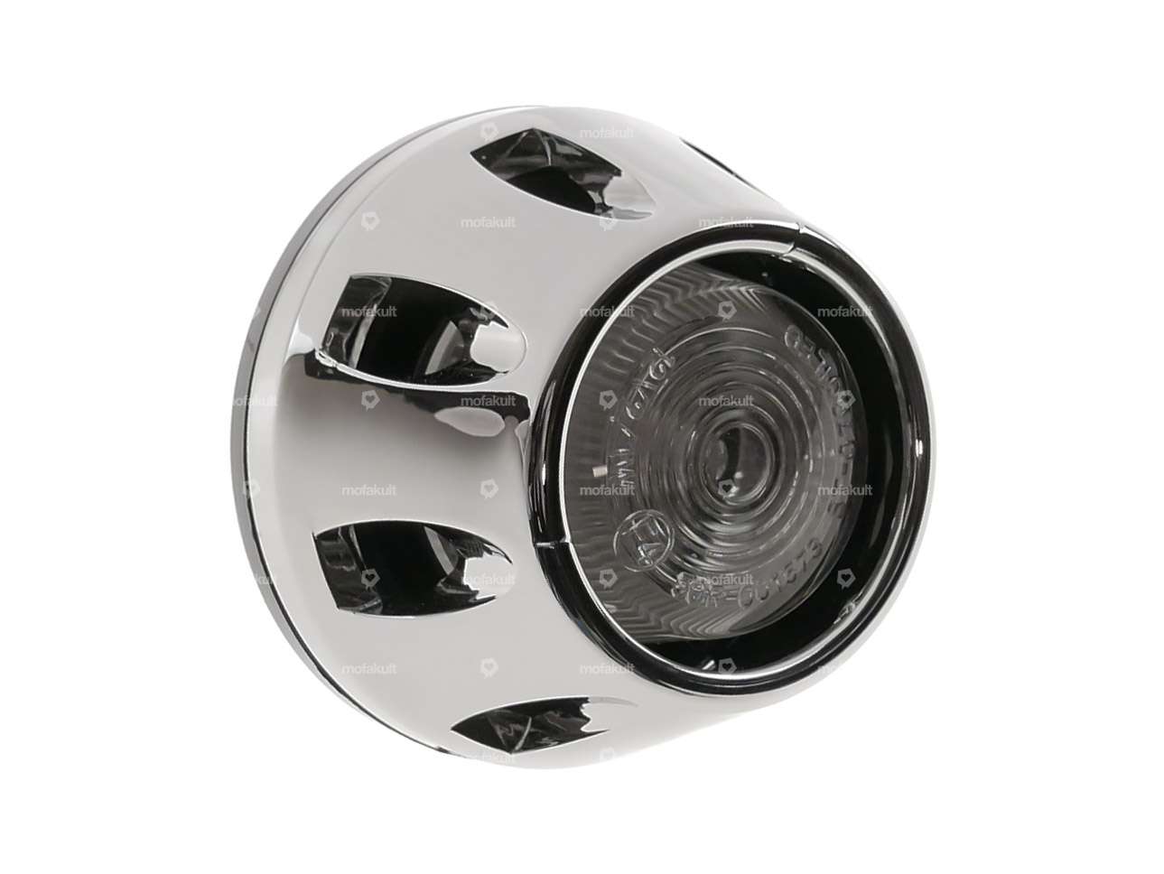 Fanale posteriore "New York" cromato Carousel Image 1