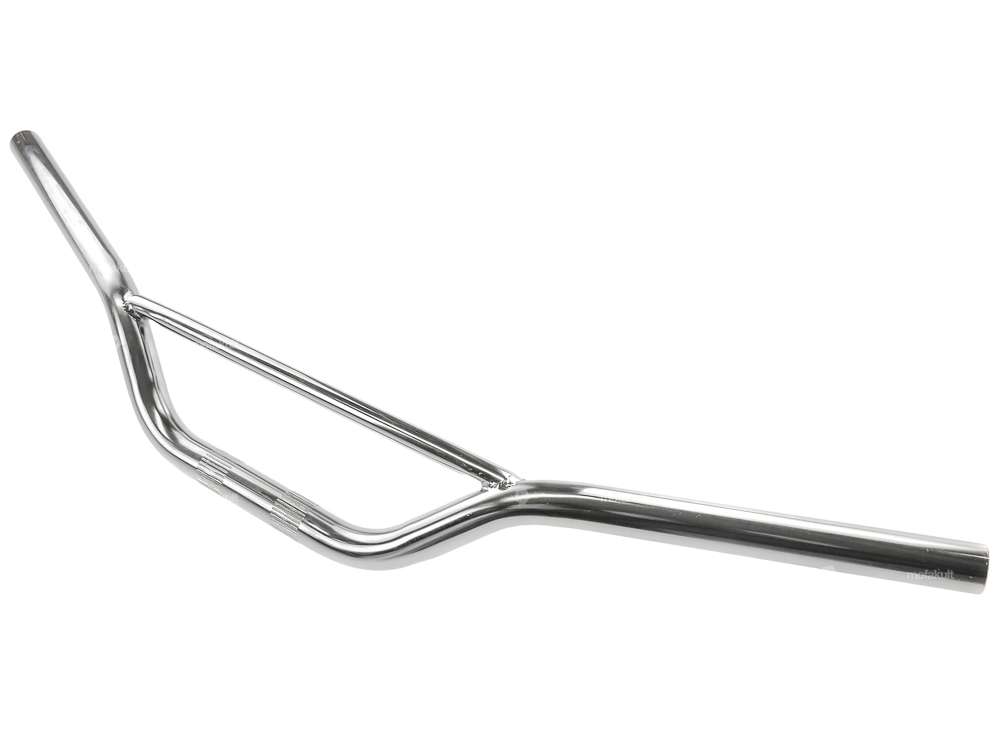 Piastra forcella manubrio 13 cm cross cromo Carousel Image 2