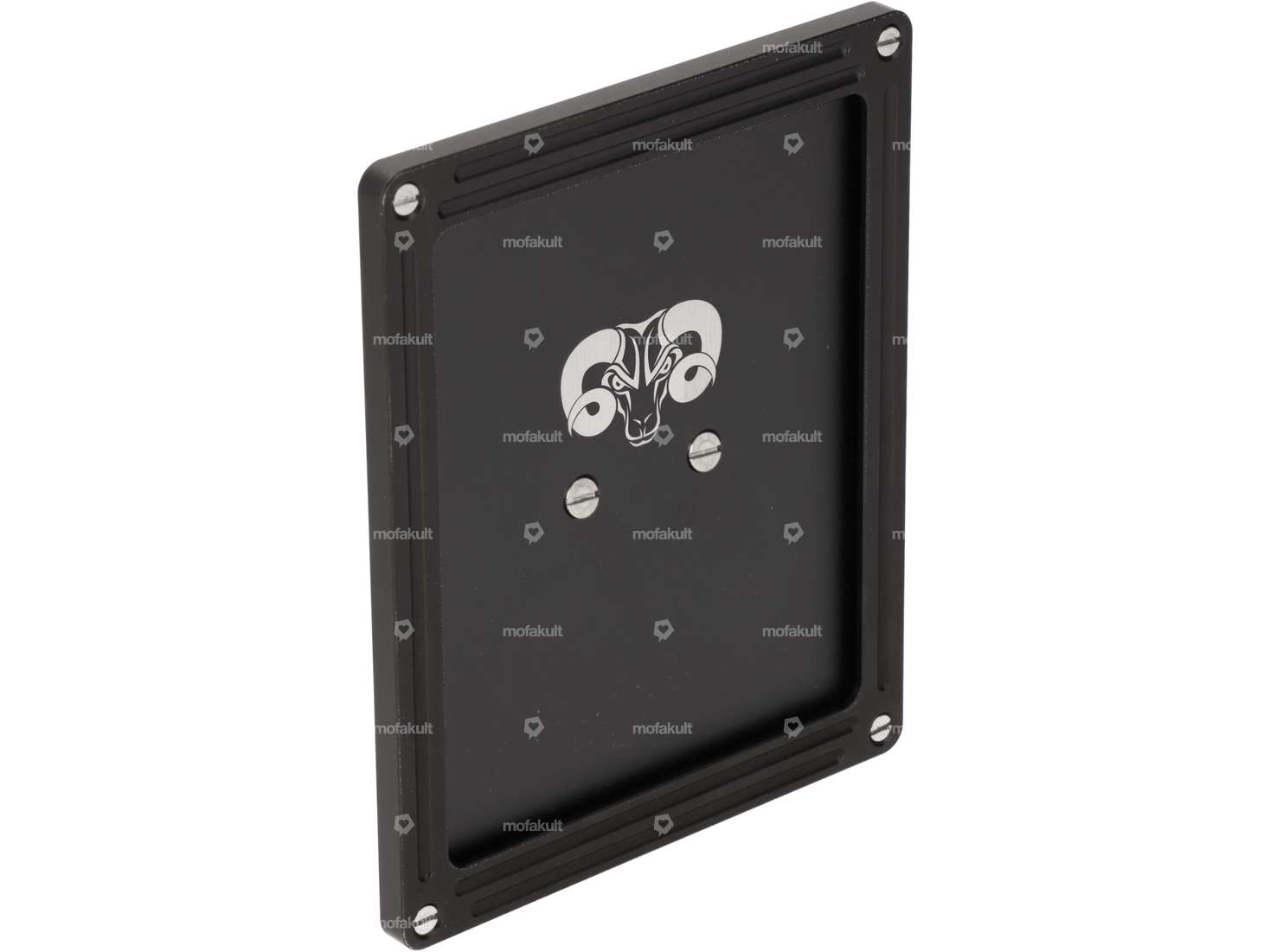 66HEROES Cornice portanumero personalizzata nera (versione DE) Carousel Image 1