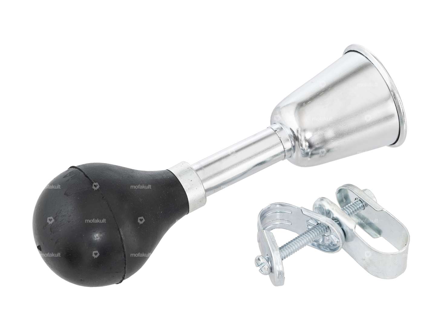 Corno a sfera Piccolo argento Carousel Image 1