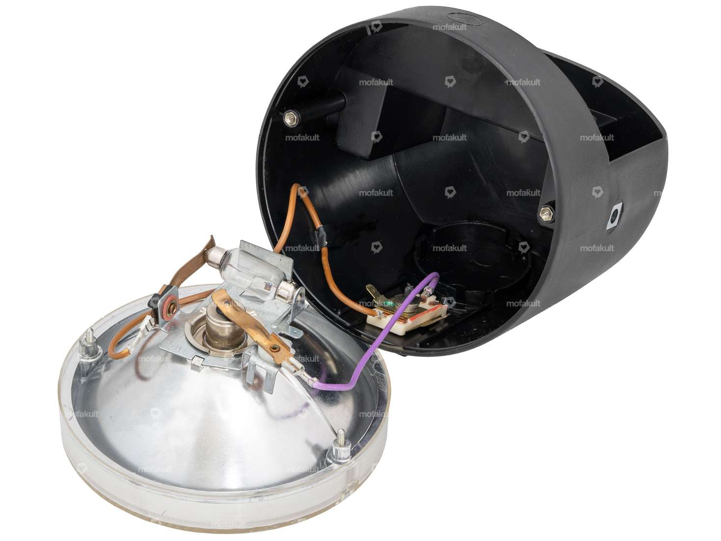 Headlight black NOS | Piaggio SI Carousel Image 3