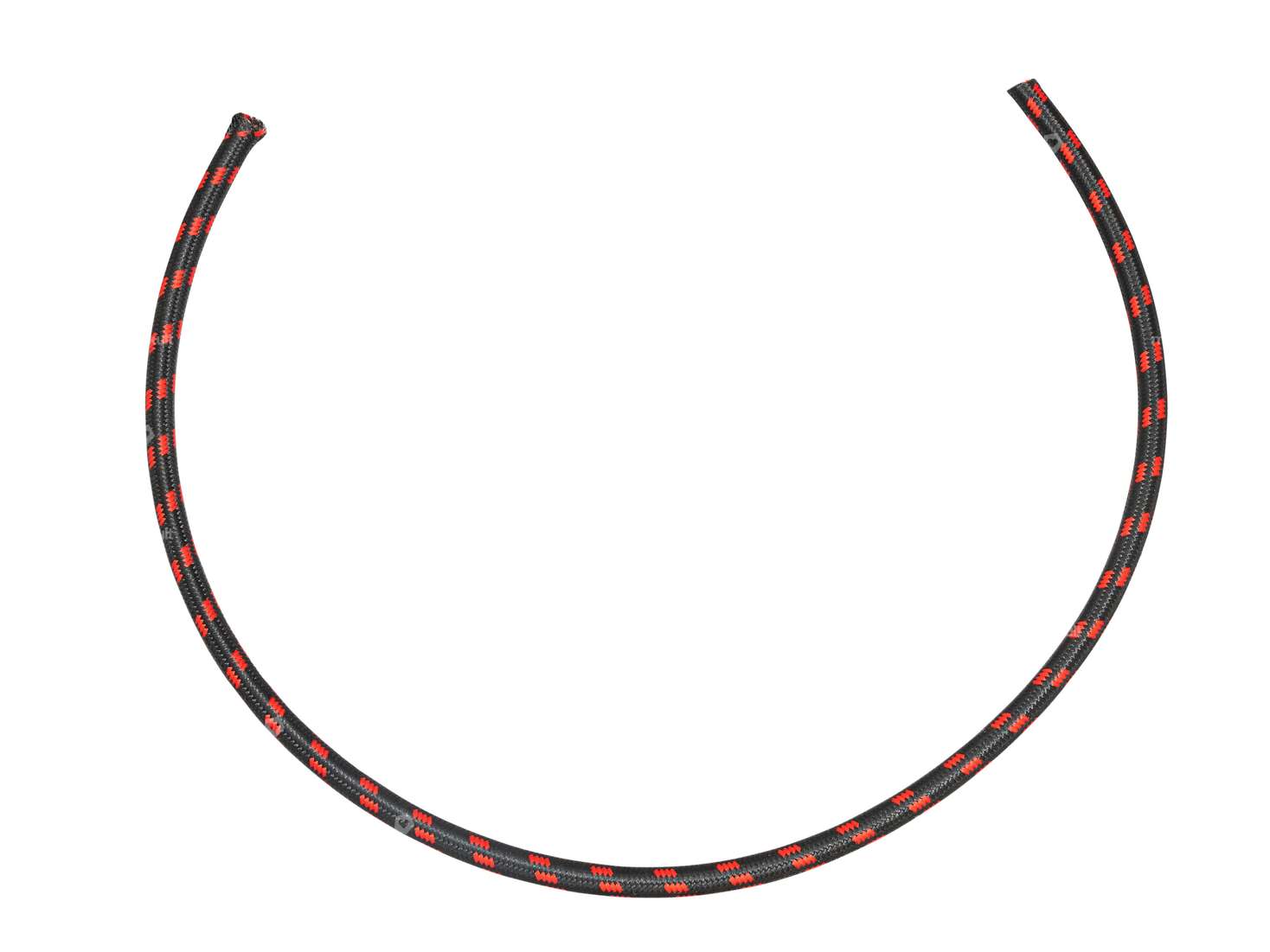 Ignition cable Ø 7 x 500 mm textile black / red Carousel Image 1