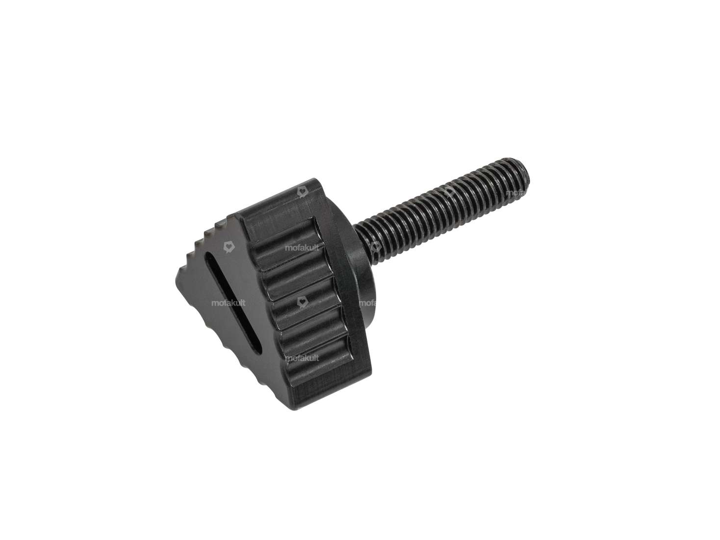 66HEROES vite di protezione laterale CNC 25 mm alluminio nero (materiale solido) Carousel Image 1