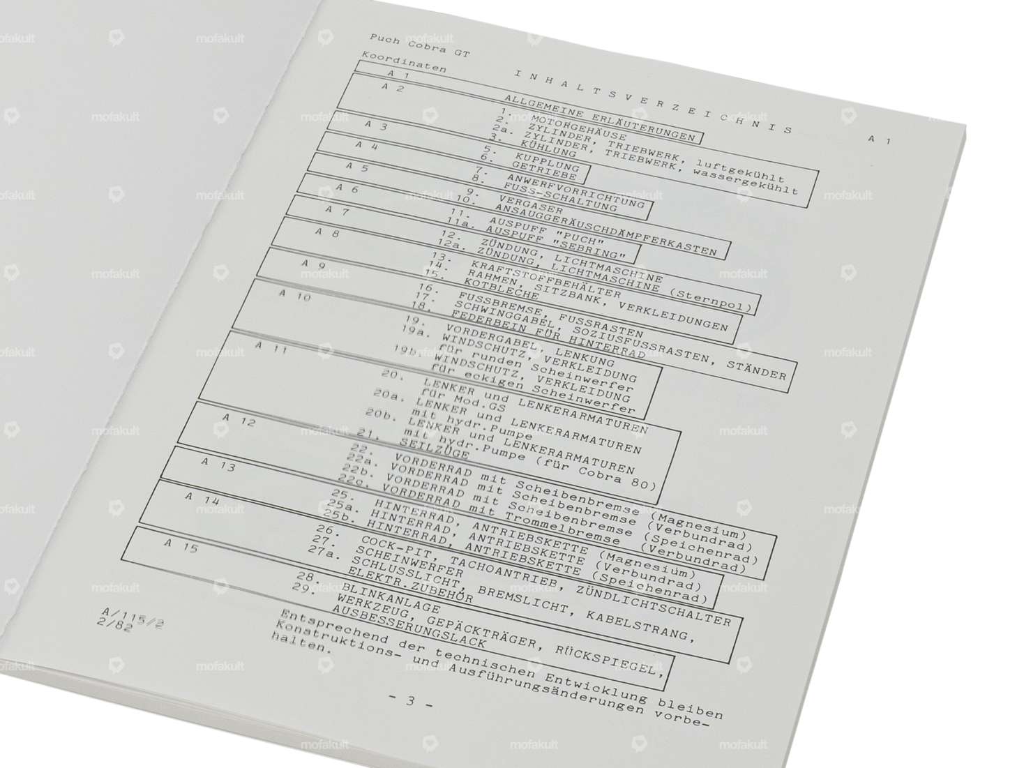 Catalogo ricambi | Puch Cobra 6 marce (AT, DE) Carousel Image 2