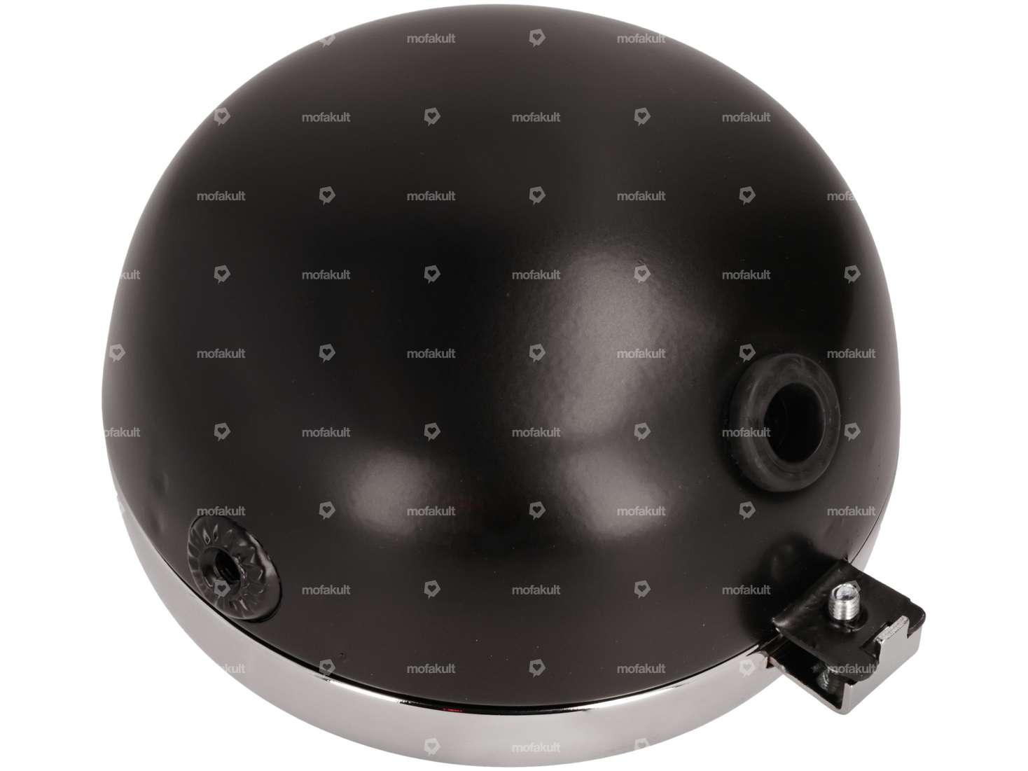 GUIA spotlight round Ø 13 cm chrome / black Carousel Image 2