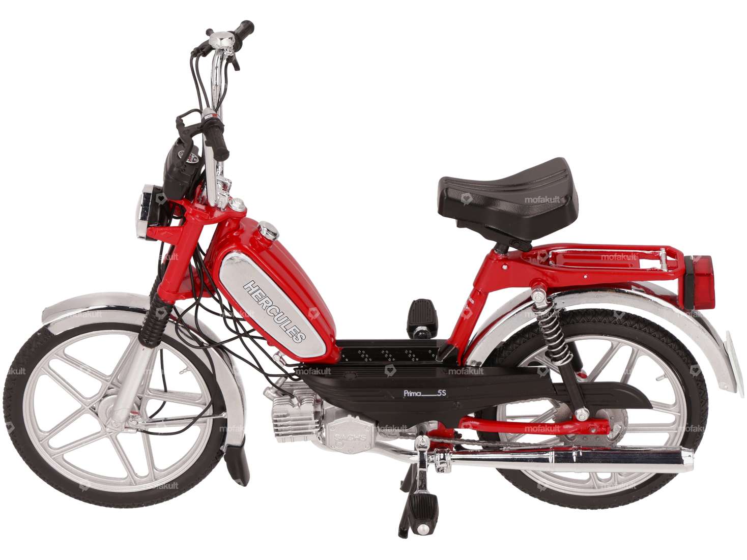 Hercules Prima 5S rouge modèle miniature 1:10 (qualité 1A) Carousel Image 1