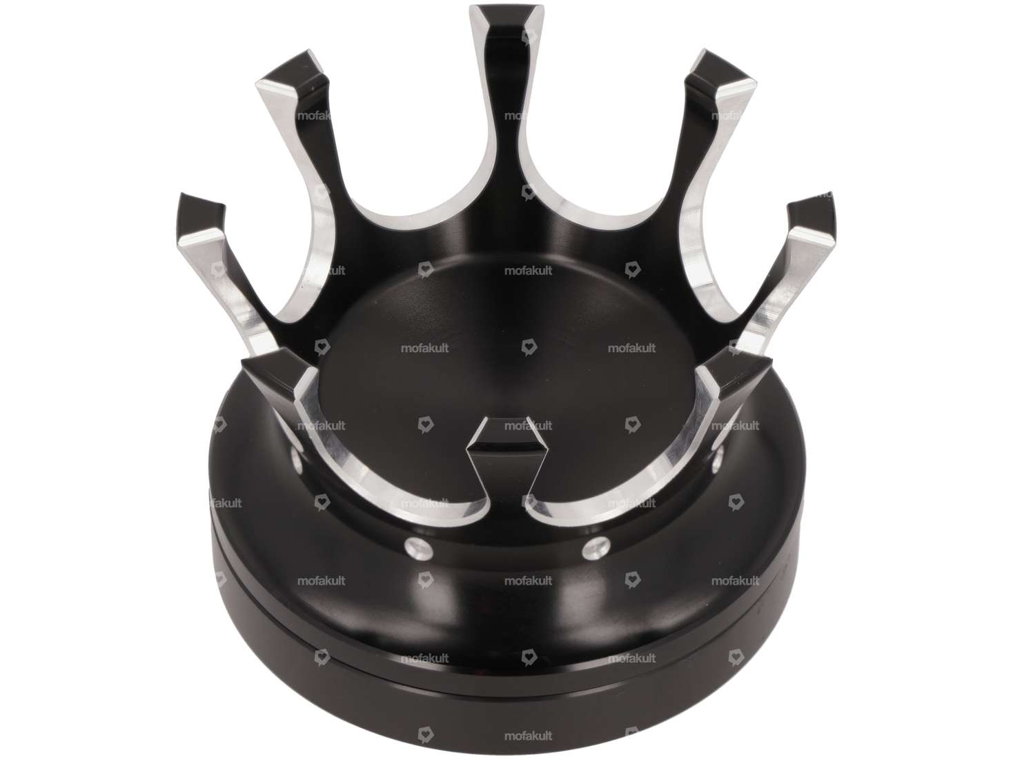 66HEROES tappo benzina nero 40 mm baionetta "Corona" Carousel Image 1