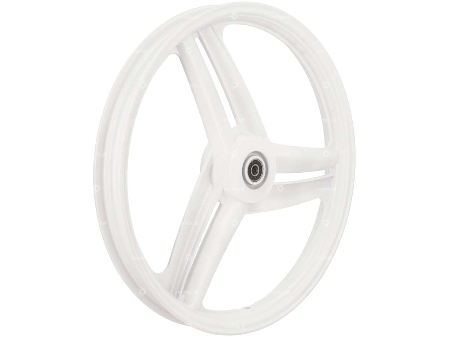 Wheel set 17" cast white (3/6 spokes) | Peugeot 103 Carousel Image 3
