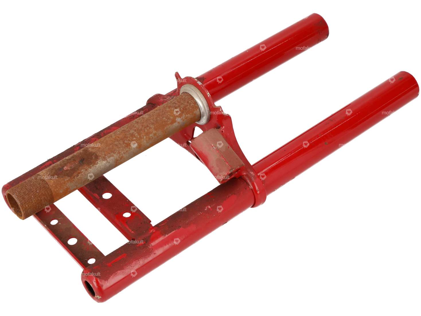 Lower fork bridge reinforced red NOS | Puch Maxi Carousel Image 2