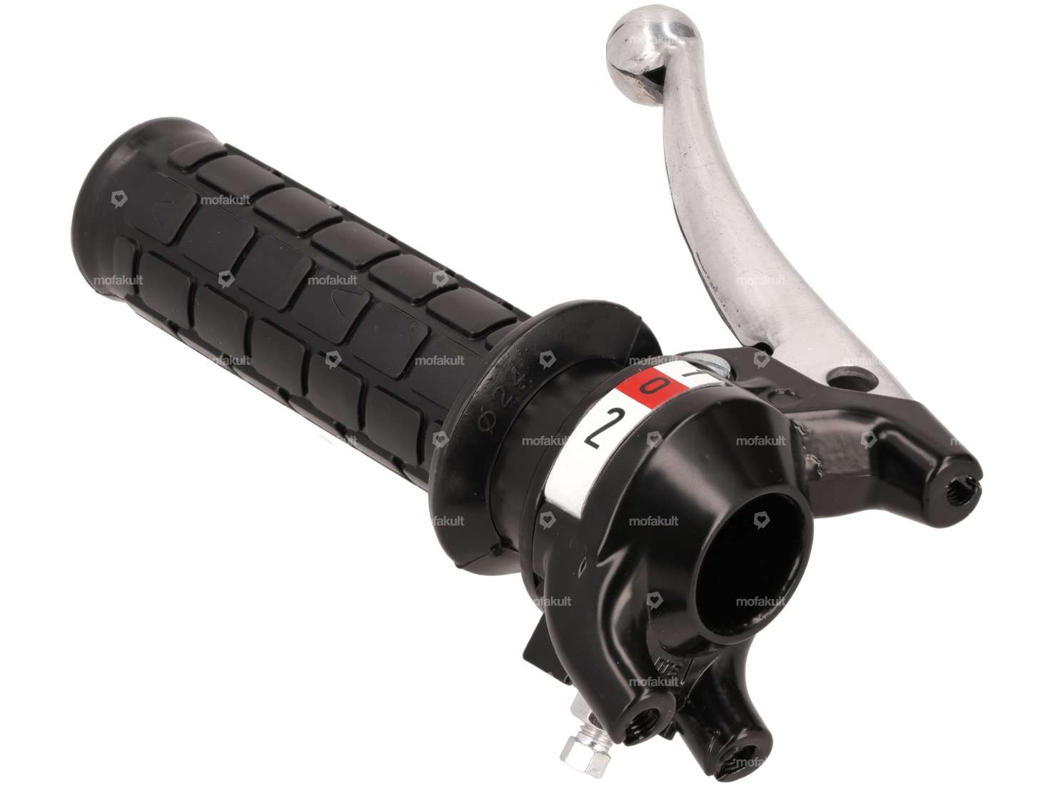 Leva del cambio a 2 velocità (replica Magura) nera Carousel Image 2