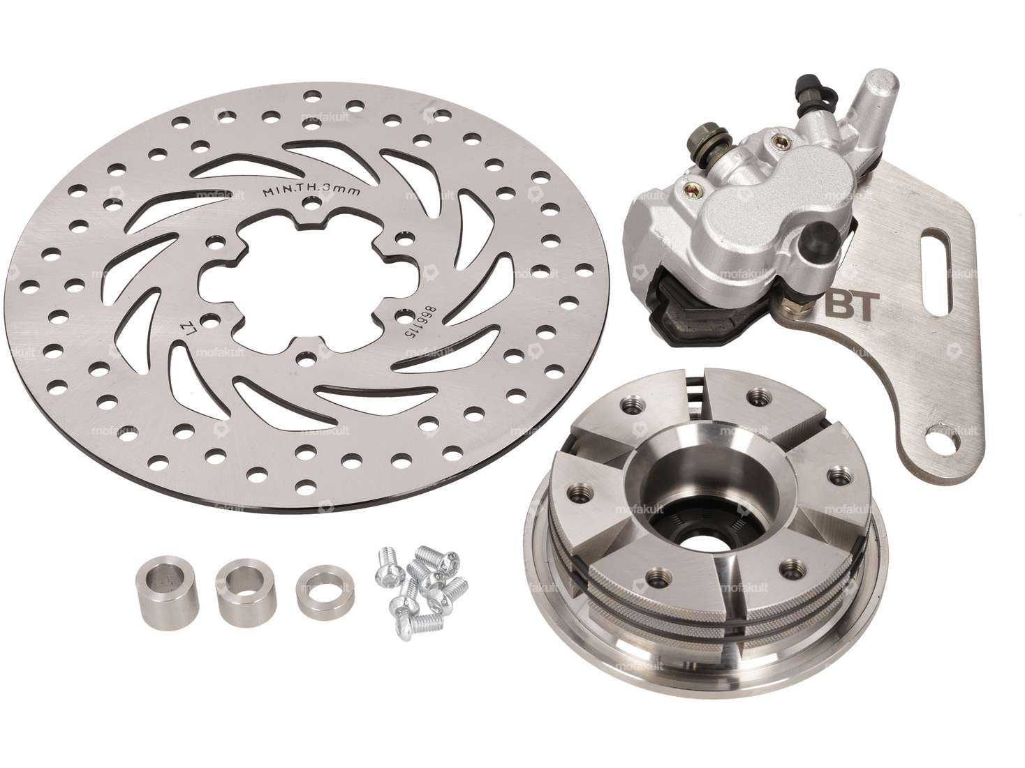 BTuning Frein à disque avant 220 mm | Tomos Classic, A35, Sprint, Fun Sport'R Carousel Image 1