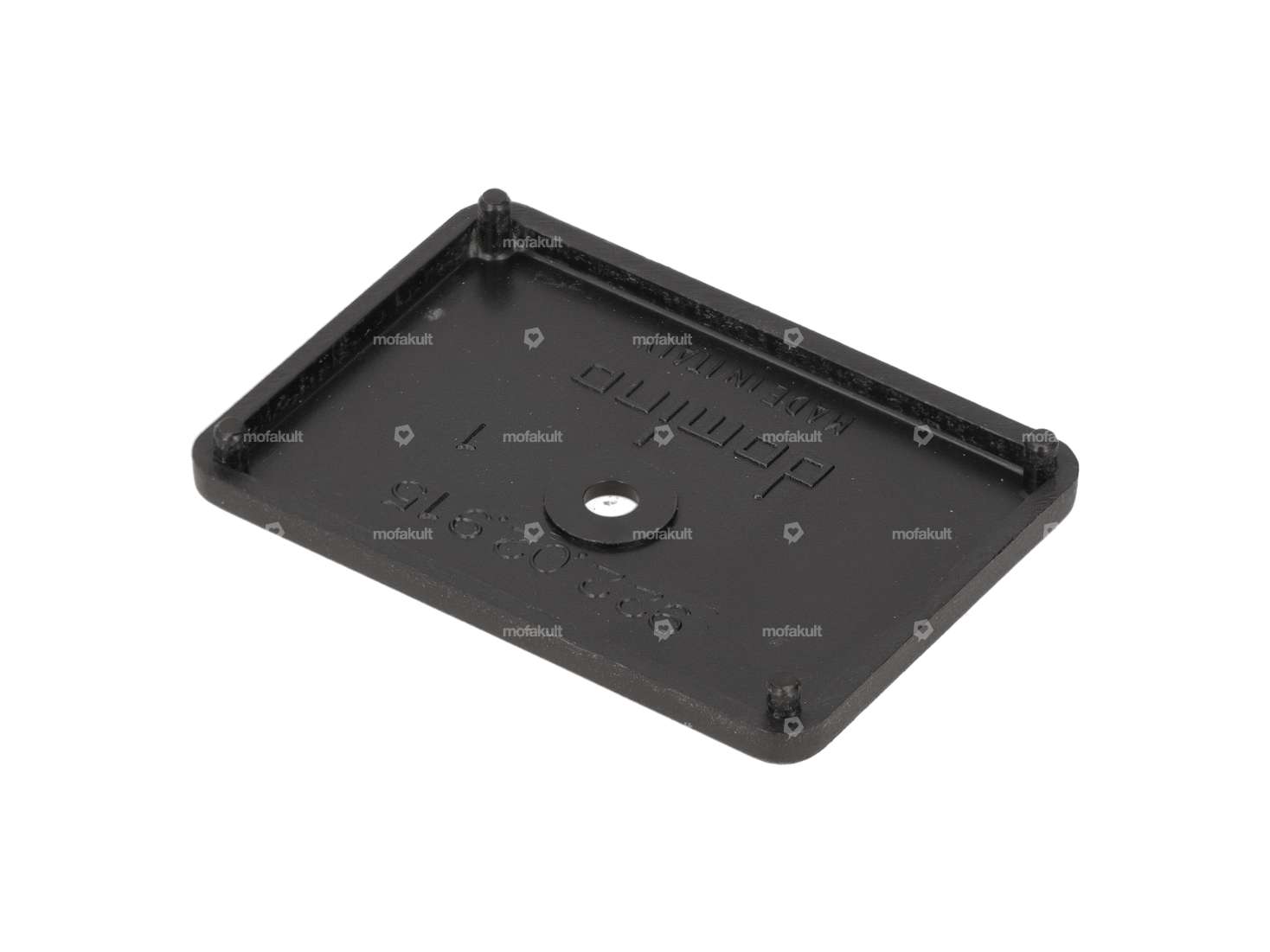 Domino cache interrupteur Armatuur noir NOS Carousel Image 2