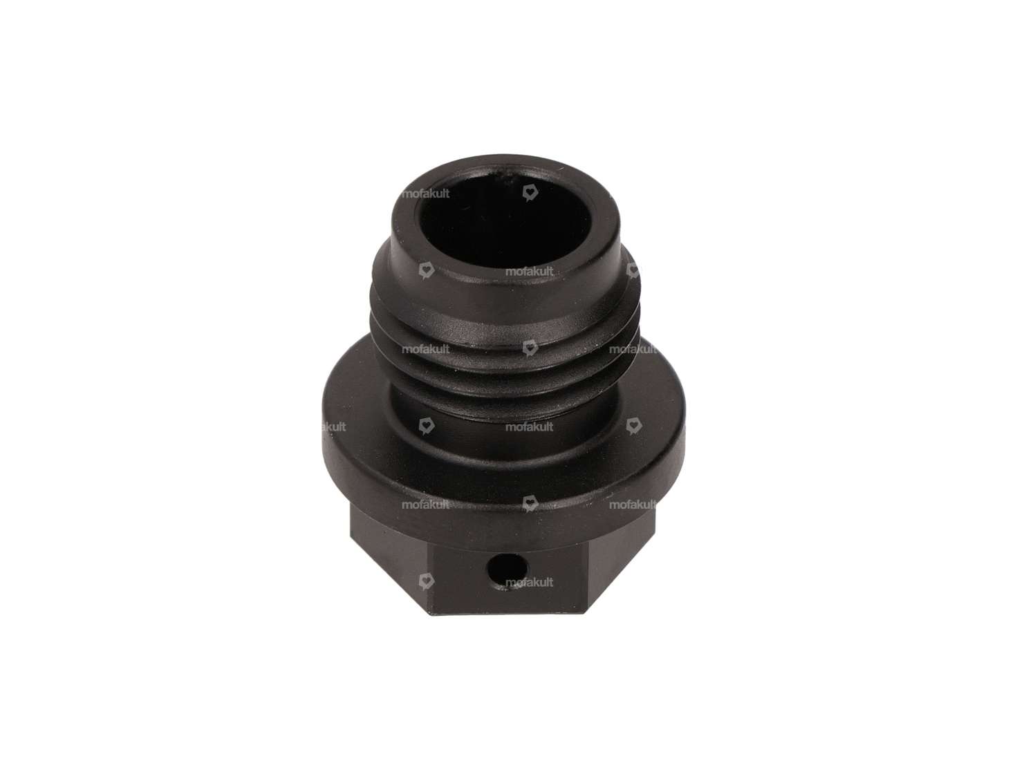 66HEROES bouchon de remplissage d'huile alu noir anodisé | Zündapp Carousel Image 2