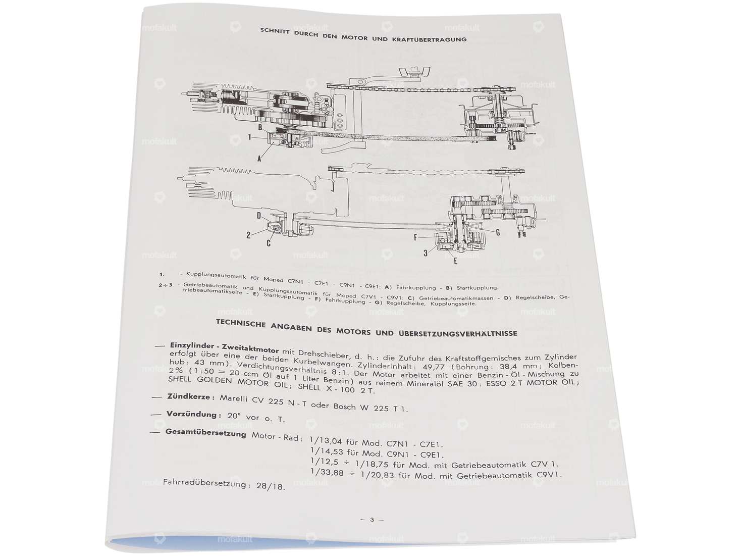 Catalogo ricambi | Piaggio Ciao C7, C9 Carousel Image 2