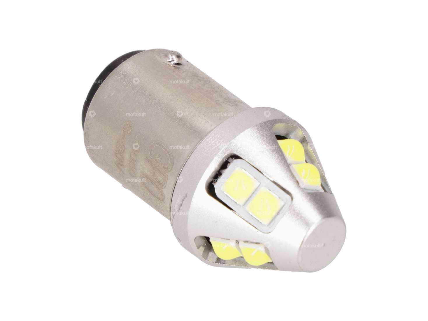 GPO LED bulb 6V - 30V (BA15d) white 2-phase Carousel Image 2