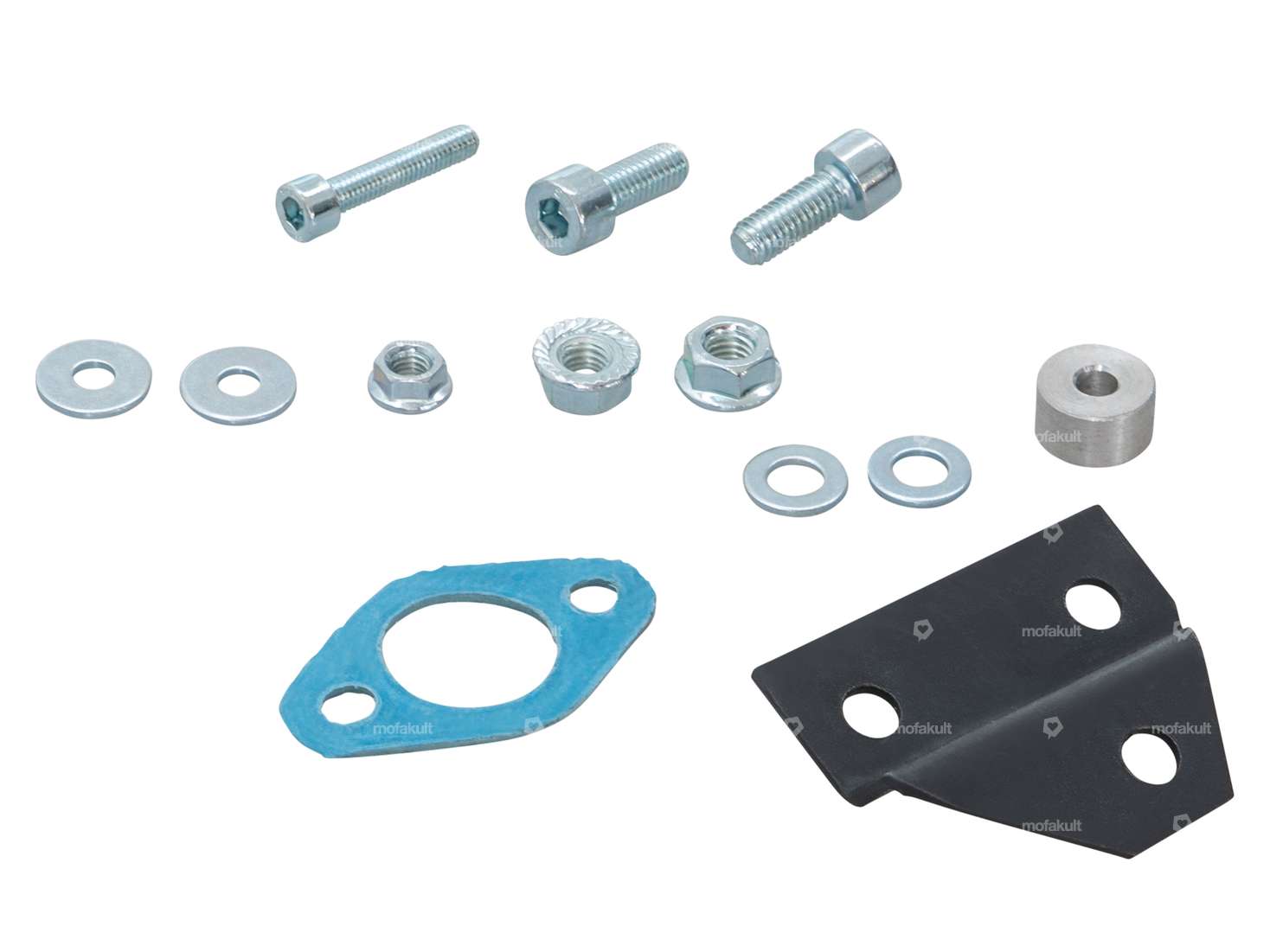 Scarico SITO Plus 25 mm uscita diritta nero | Tomos Carousel Image 2