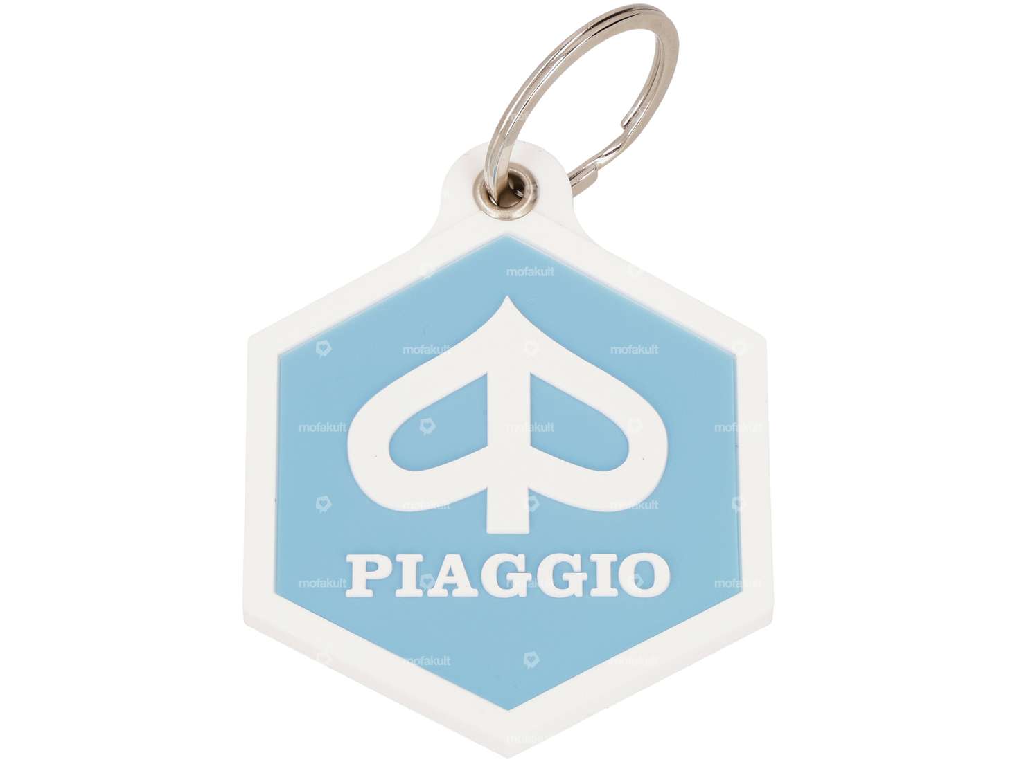 mk-Merch Schlüsselanhänger «PIAGGIO» Gummi 6-eck Carousel Image 1