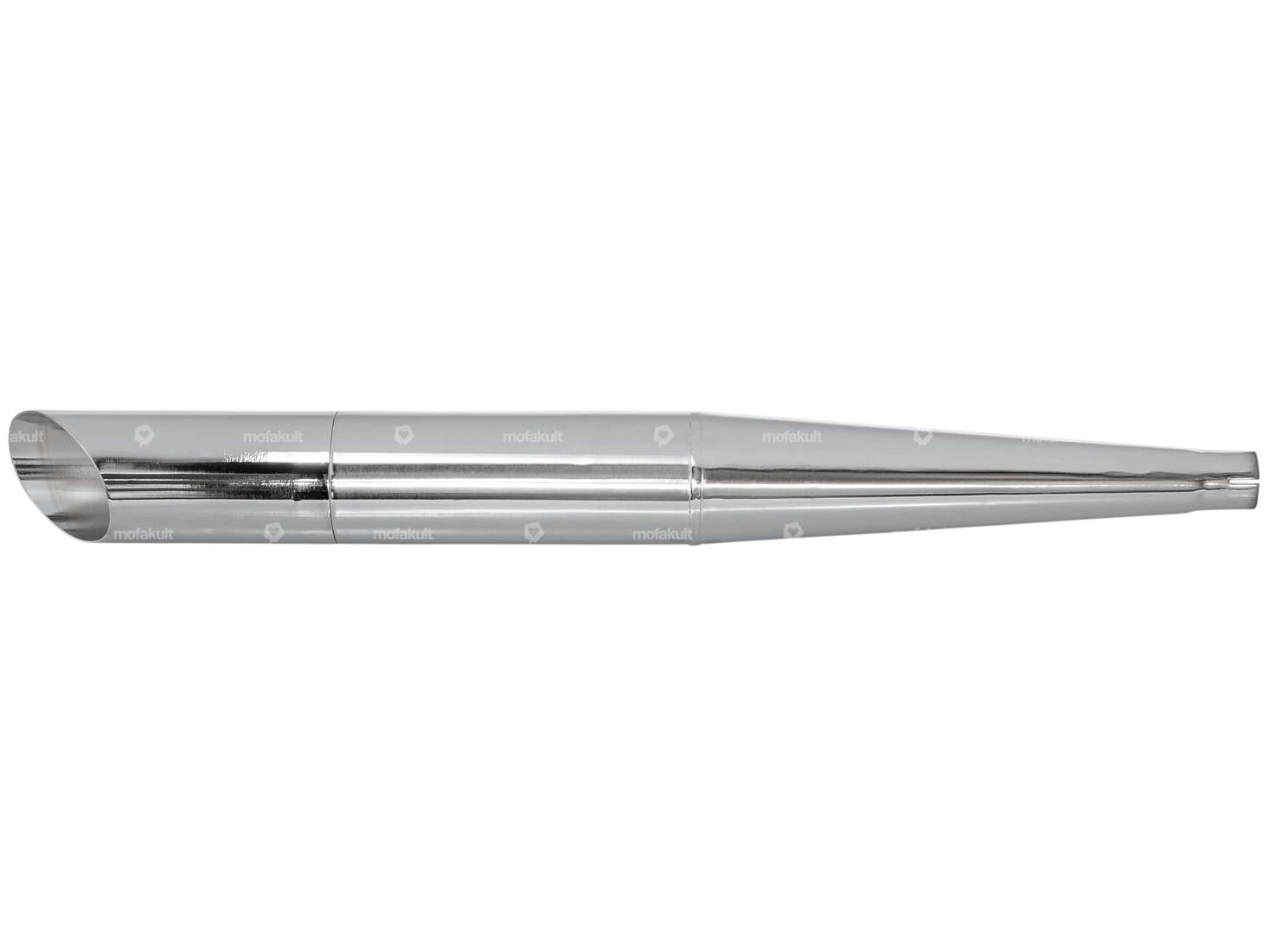 swiing® ingenious Endtopf Drag Pipe 45° Chrom Ø 32 / 70 mm Carousel Image 1