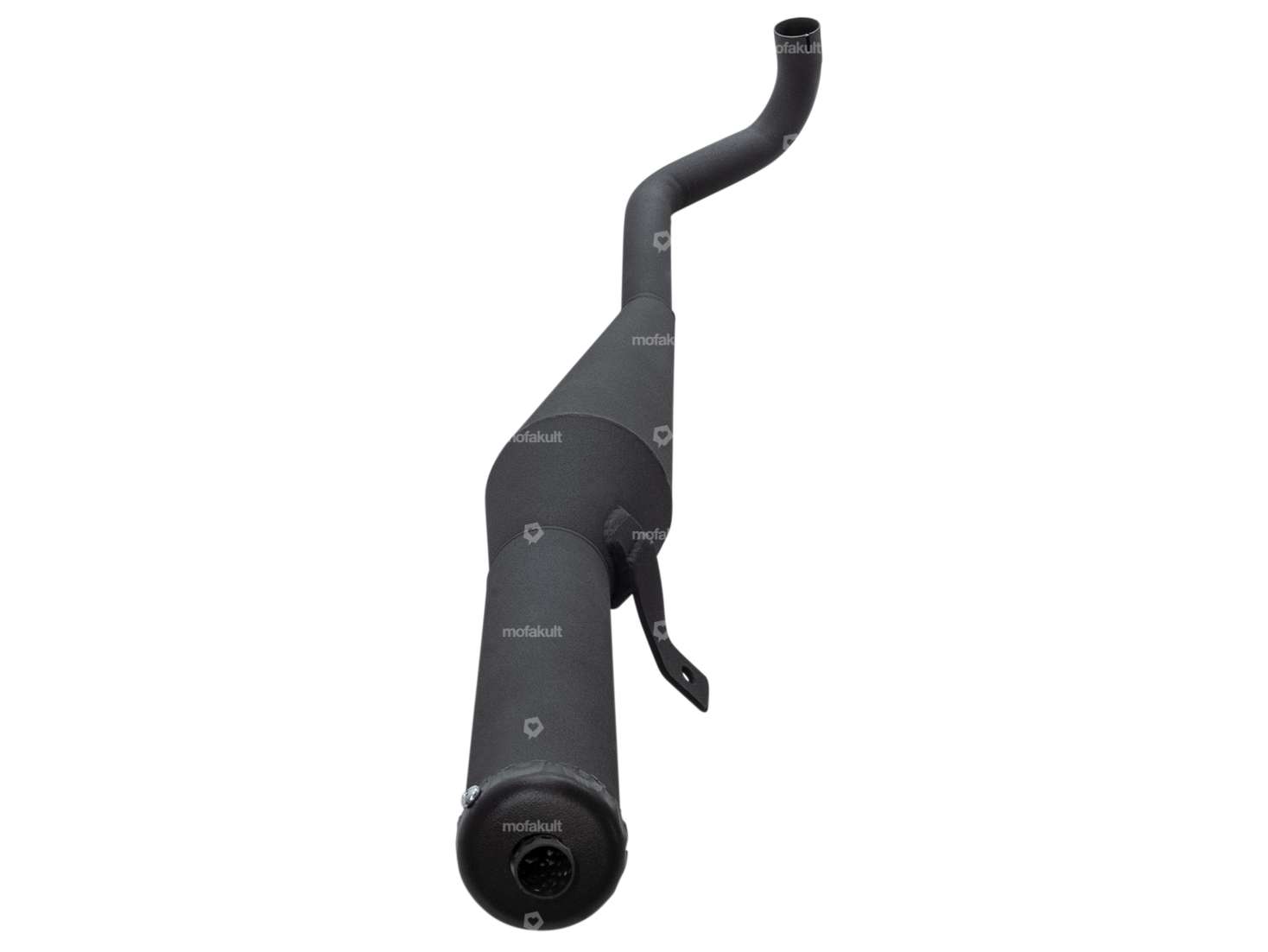 HOMOET Auspuff P4 28 mm schwarz | Hercules Prima, Optima Carousel Image 4