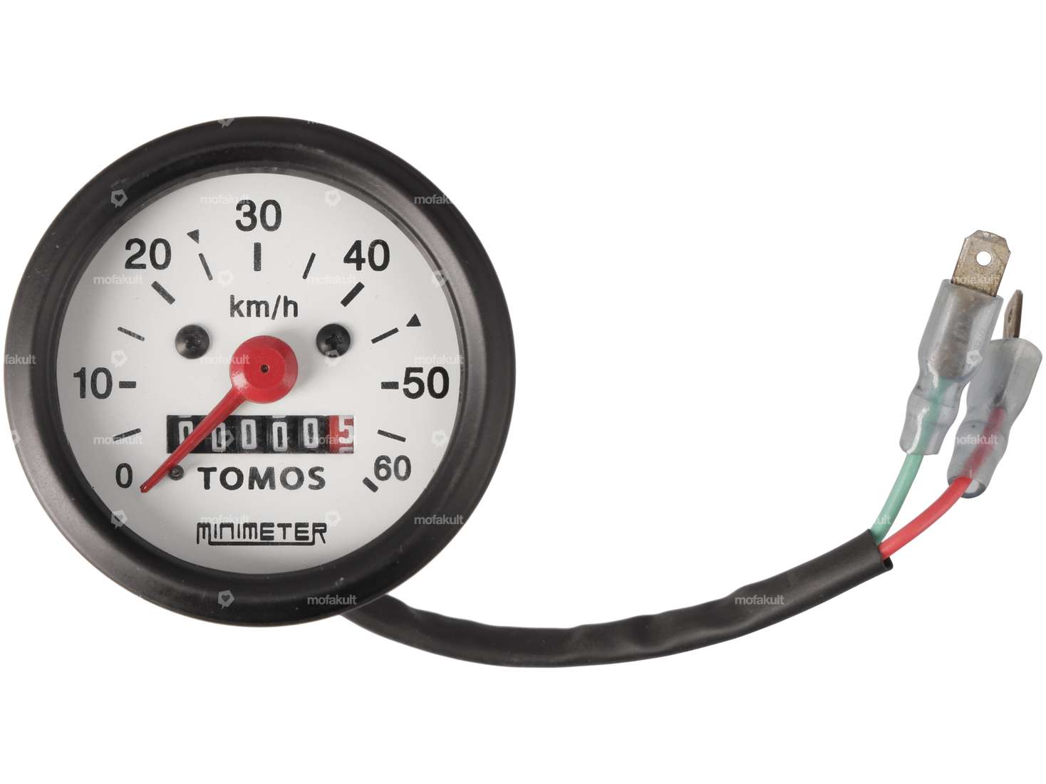 Tachymètre 60 km/h Ø 60 mm éclairé | Tomos Carousel Image 3