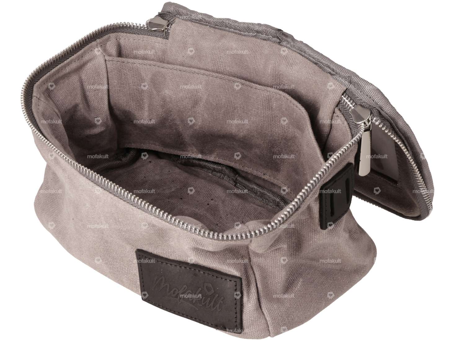 mk-Merch handlebar bag "vintage" gray Carousel Image 3
