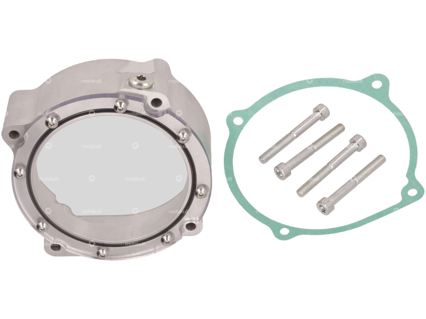 AMPP Clutch cover CNC with sight glass | Puch E50 Carousel Image 1