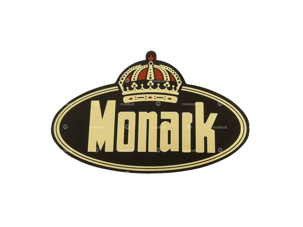 Monark sticker 70x45 mm Carousel Image 1