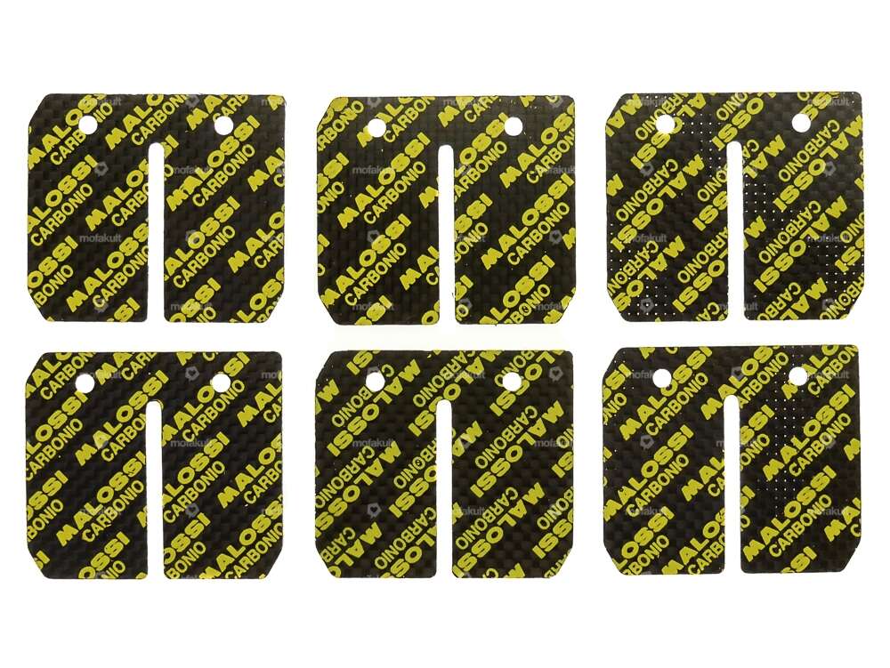 Malossi plaquette membrane carbone 0.3 / 0.35 / 0.4 mm VL6 Gilardoni italkit Carousel Image 1