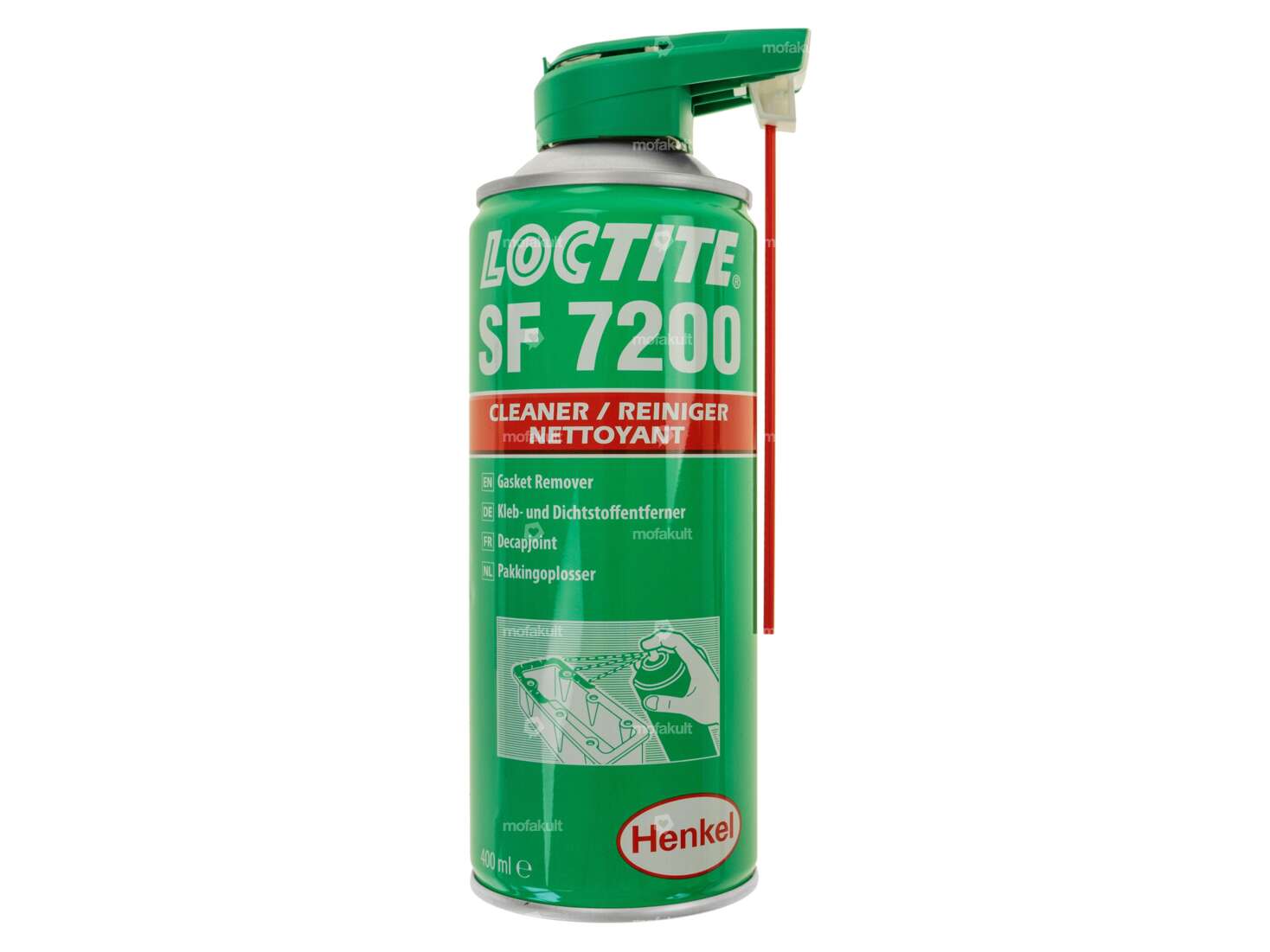 Dissolvant pour colles et mastics Loctite 7200 400 ml Carousel Image 1