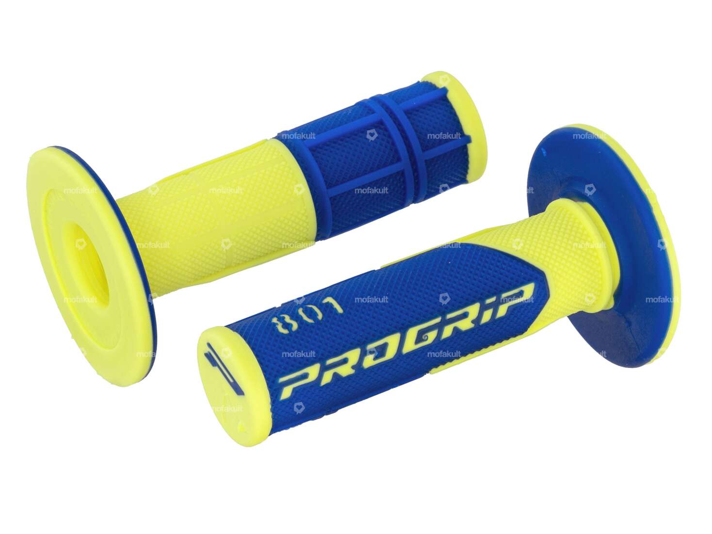 Manopole ProGrip 801 giallo/blu (Off Road) Carousel Image 1