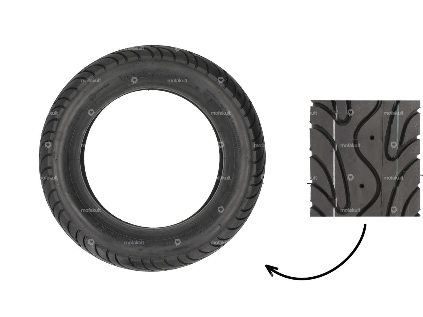 Schlauch Vee Rubber 3.00x10 für Zündapp R 50 Retro