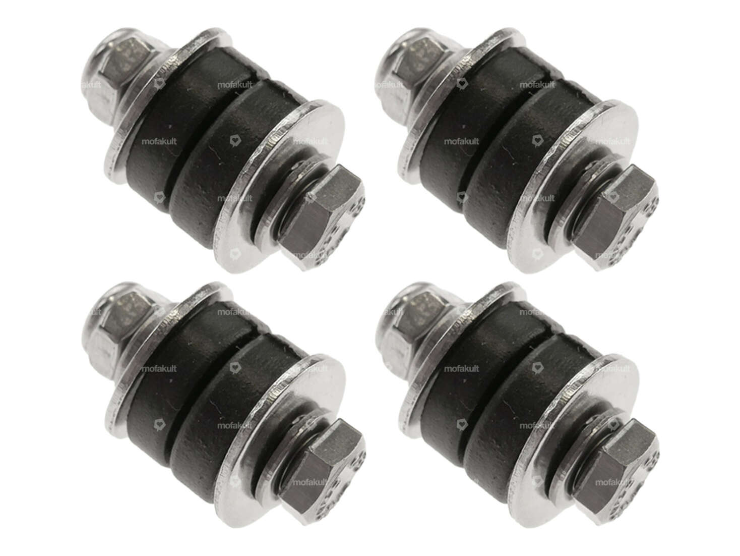 Set Schutzblechbefestigungs-Schrauben hinten Inox original | Piaggio Ciao Carousel Image 1