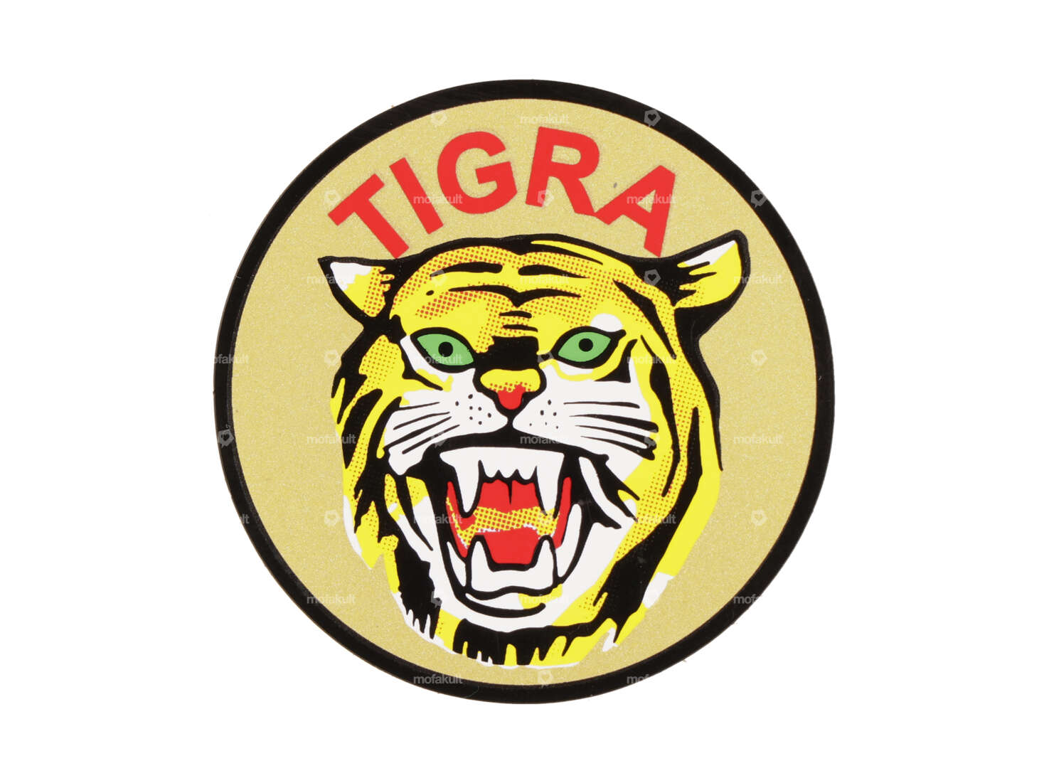 Tigra coat of arms sticker Ø 45 mm (Caravelle) Carousel Image 1