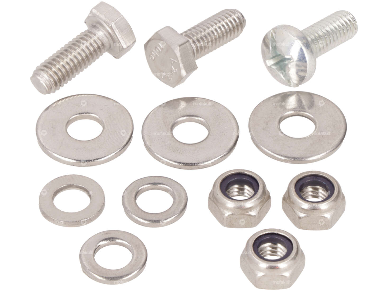 swiing® revival set di viti luce posteriore Inox | Pony GTX 521 Carousel Image 1