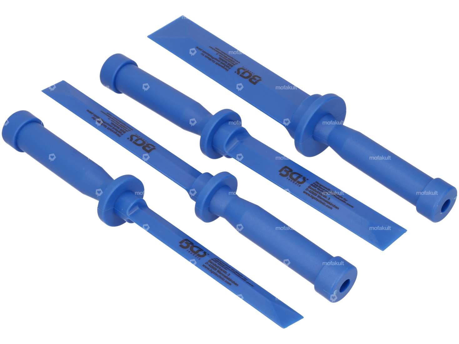 BGS Jeu de racloirs en plastique 4 pcs. Carousel Image 1