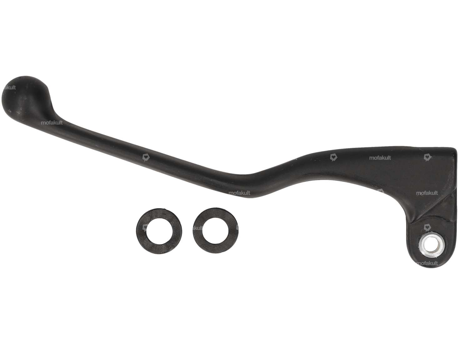 Domino levier de frein gauche long alu noir NOS Carousel Image 1